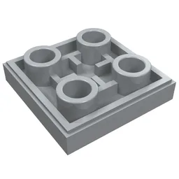 Tile Special 2 x 2 Inverted / Light Bluish Gray