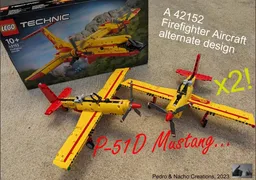 P-51D Mustang... x2! (42152 Firefighter Aircraft)