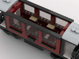Old style train wagon