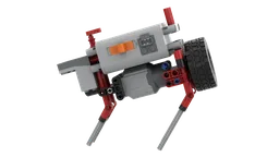 Steerable Vibration-Powered Walker