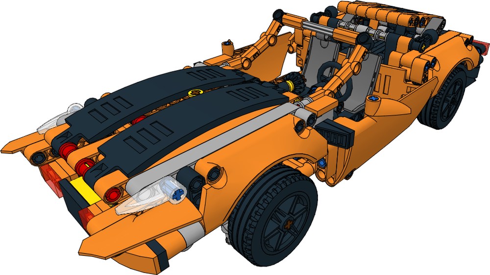 Lego Convertible - 42093 C model