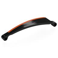 Lego Technic Panel Curved 3 x 13 x 2 Tapered, Right #53 with Orange Stripe print