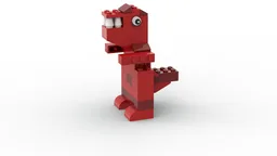 11011 Dinosaur (red)