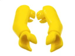 Arm/Hand, (Matching Left and Right) Pair - from NBA / Yellow