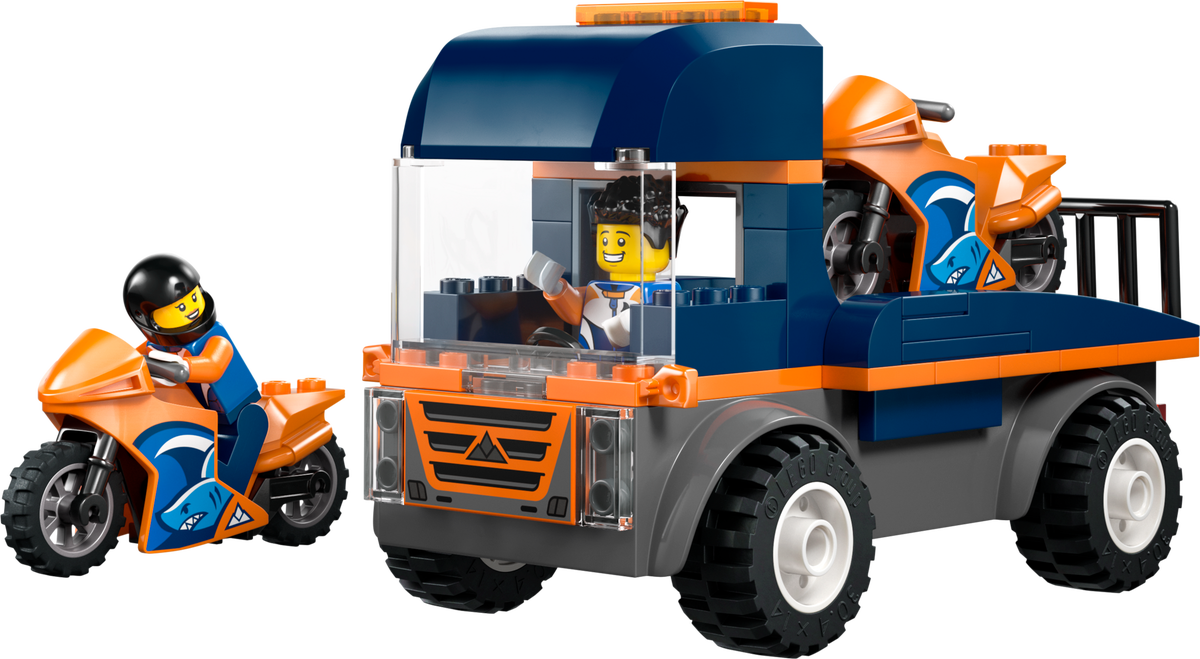 Lego Motorcycle Transporter