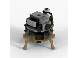 Lunar Module with Opening Hatch
