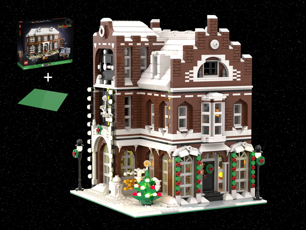 Lego Italian Bistro - 21330 Home Alone Modification