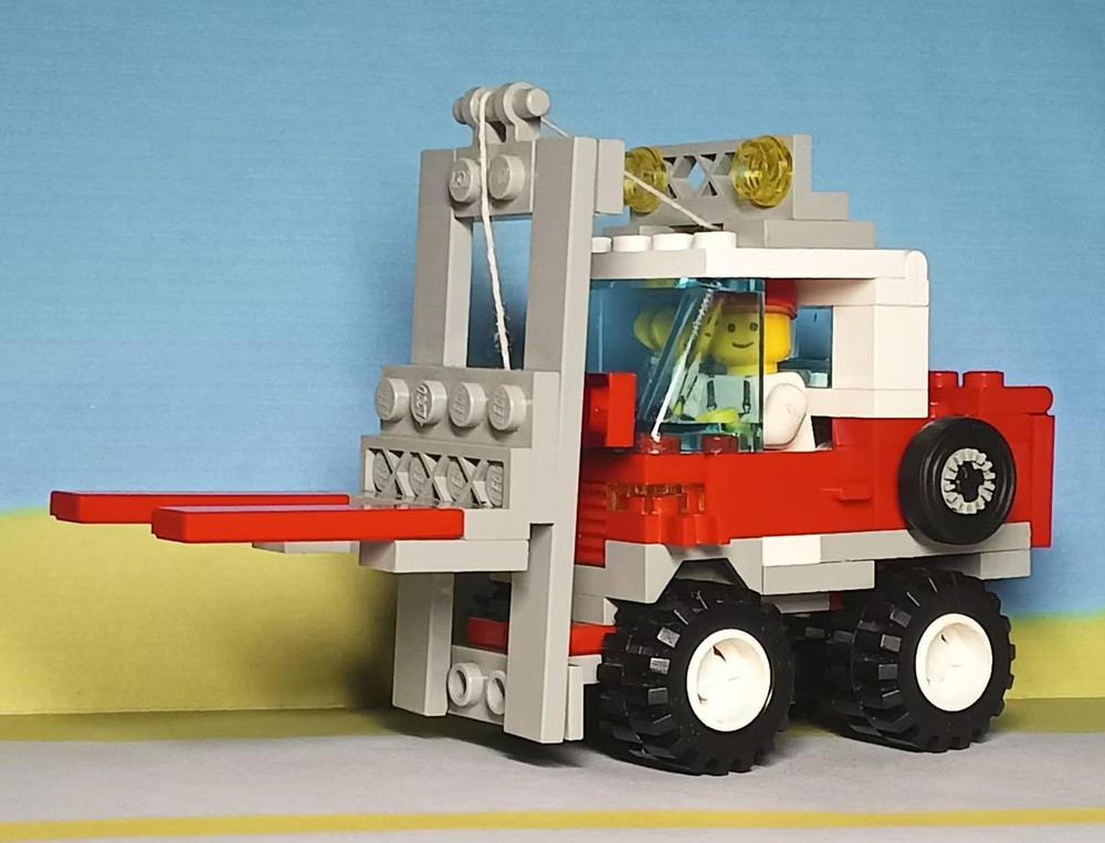 Lego 6668 forklift