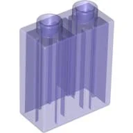 Duplo Brick 1 x 2 x 2 / Trans-Purple