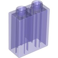 Lego Duplo Brick 1 x 2 x 2 / Trans-Purple