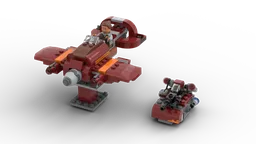 75099 - Alt Rey's Fighter & MiniTank (2021)