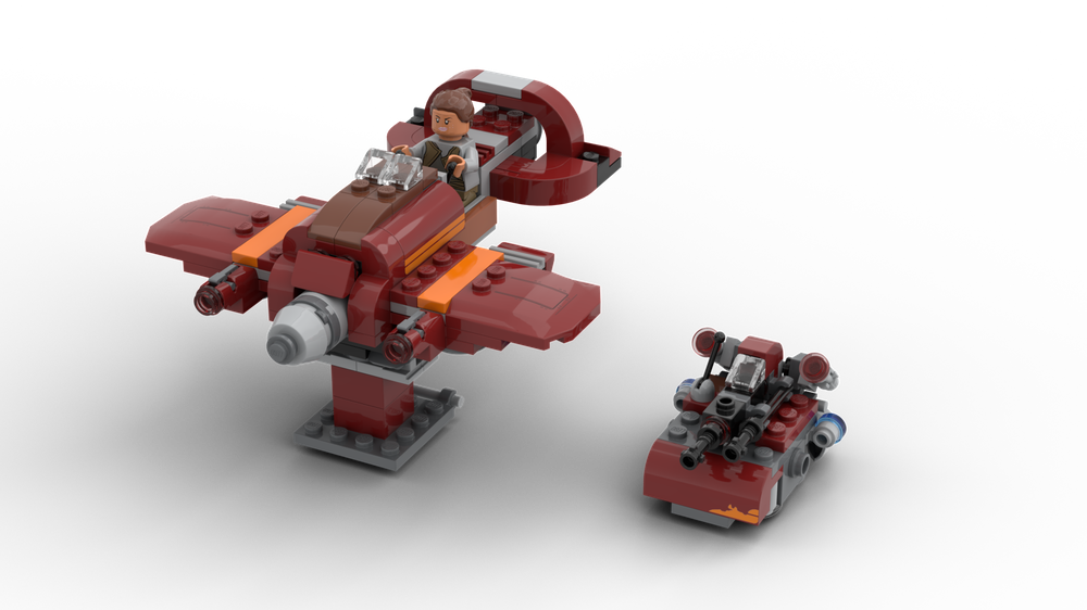 Lego 75099 - Alt Rey's Fighter & MiniTank (2021)