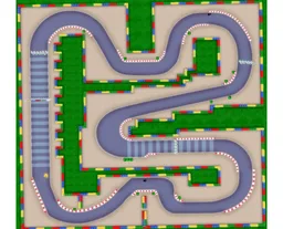 Micro Scale SNES Mario Circuit 3
