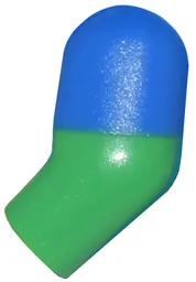 Arm, Left with Molded Blue Short Sleeve Pattern