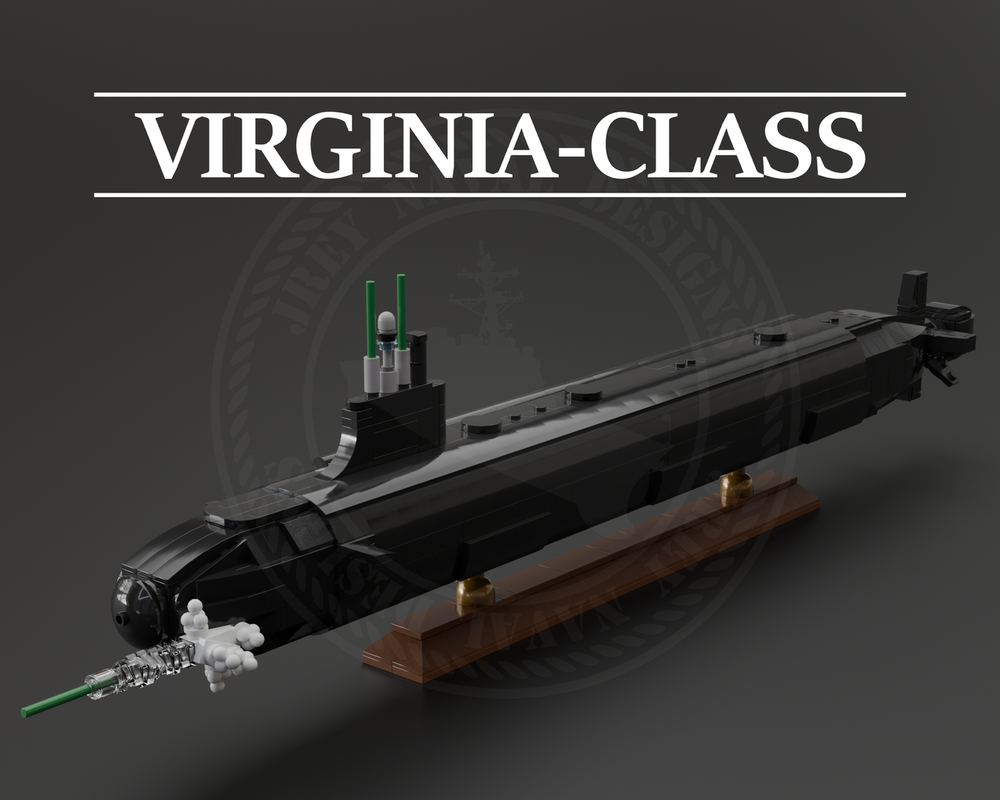 Lego Virginia-class submarine | V2