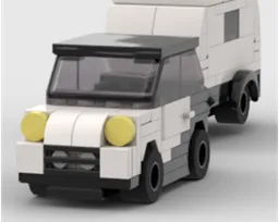 CAR WITH CARAVAN