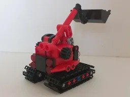 Mini excavator. Мини-экскаватор