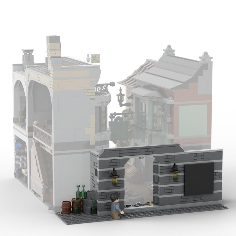 Lego Diagon Alley Entrance