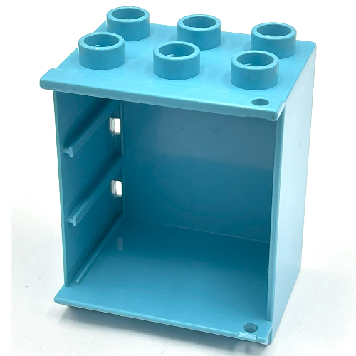 Lego Duplo Cabinet Refrigerator / Maersk Blue
