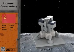 E-8 Based Lunar Observatory (1:110)