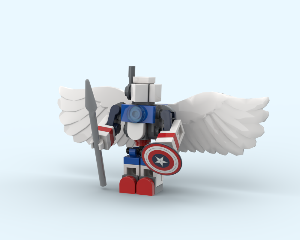 Lego American Guardian Hammer Drone