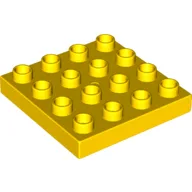 Duplo Plate 4 x 4 / Yellow