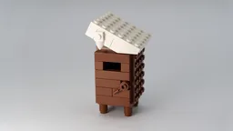 Snowy Outhouse / toilet shack