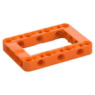 Lego Technic Beam Frame 5 x 7 with 3 x 5 Opening Thick / Orange