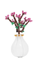Peach Flower Vase