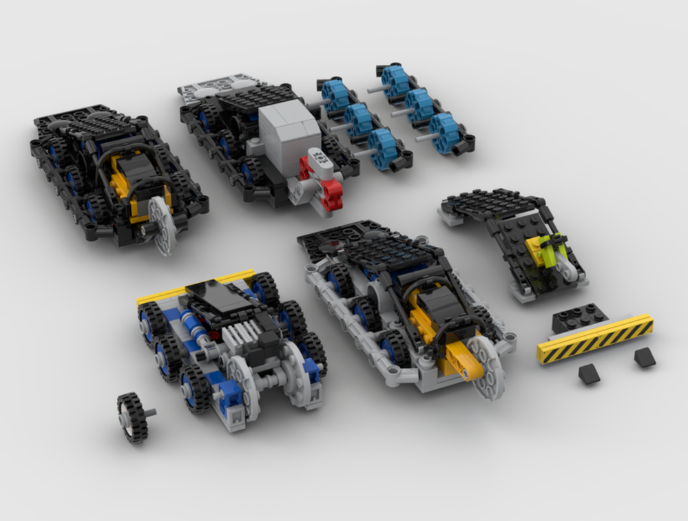 Lego Battlebots 1/10 Scale Minion Index