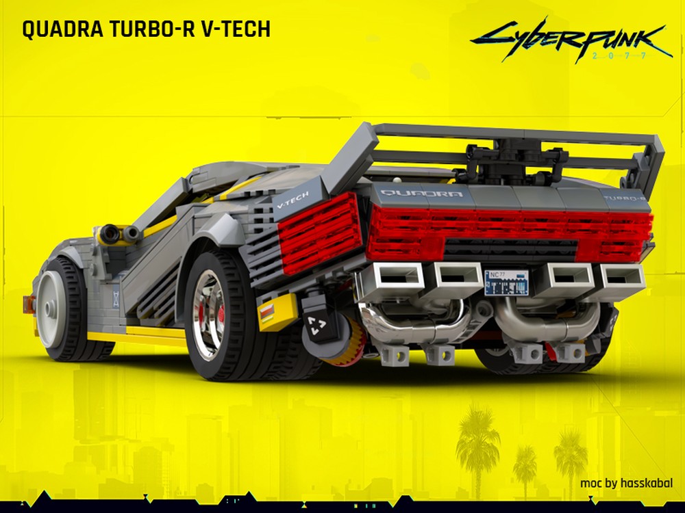 Lego CYBERPUNK 2077 QUADRA V-TECH TURBO-R