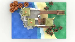 Beach castle