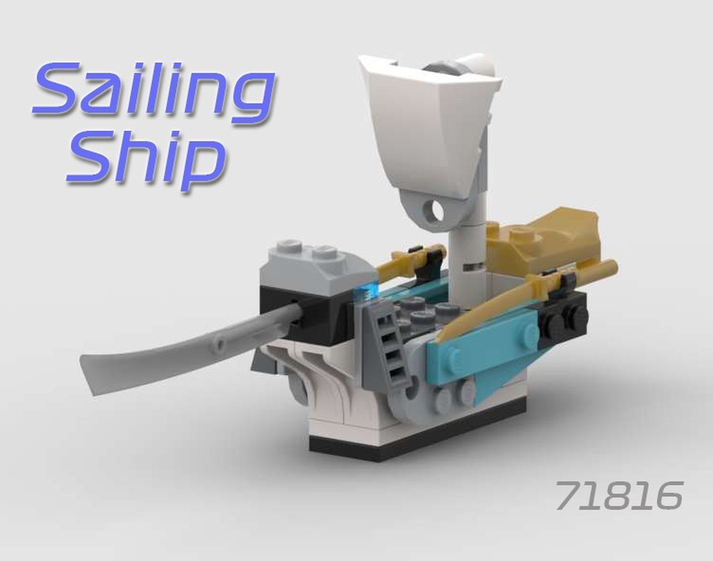Lego 71816 sailing ship