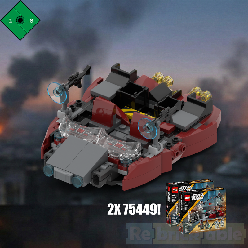 Lego 2X 75449 Speeder