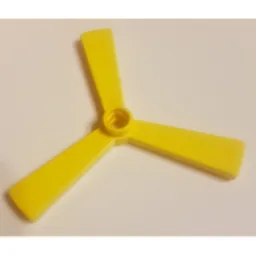 Duplo Propeller / Rotor 3 Blade for Helicopter (Old Style) / Yellow