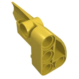 Technic Panel Fairing # 3 Small Smooth Long, Side A / Yellow