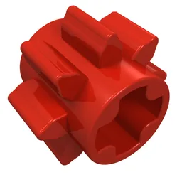 Technic Gear 8 Tooth / Red