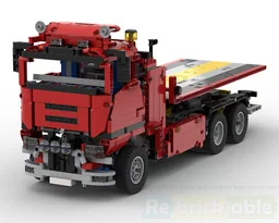 Flatbed Rotator Tow Truck (8258 Alternate)