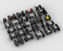 Complete Micro TIE Collection – All 25 Variants