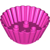 Duplo Cupcake / Muffin Cup with 2 x 2 Studs / Dark Pink