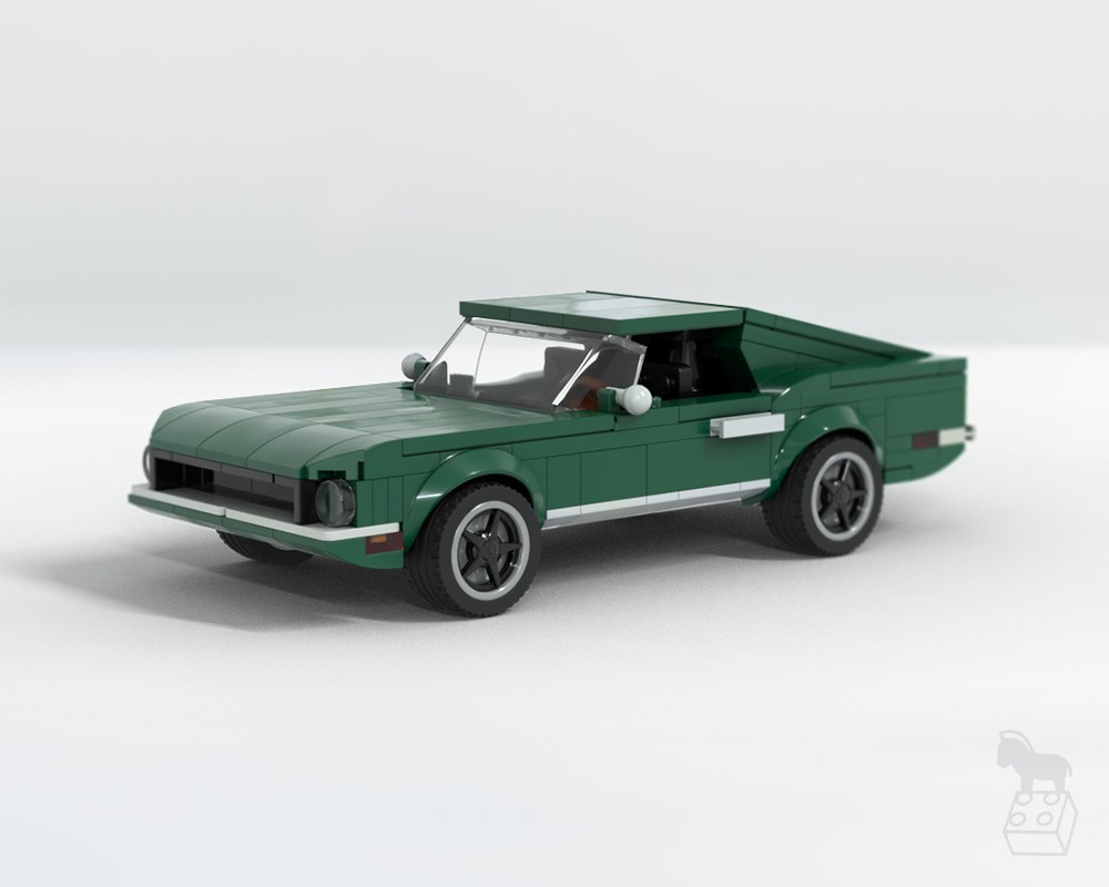 Lego Bullitt Mustang