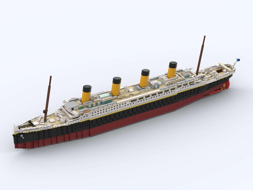 Lego RMS Titanic 1:325 (Building instructions only)