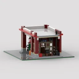 1930 GAS STATION