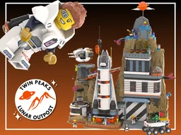The Twin Peaks Lunar Outpost