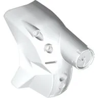 Large Figure Mask Matatu (Toa Metru) / White