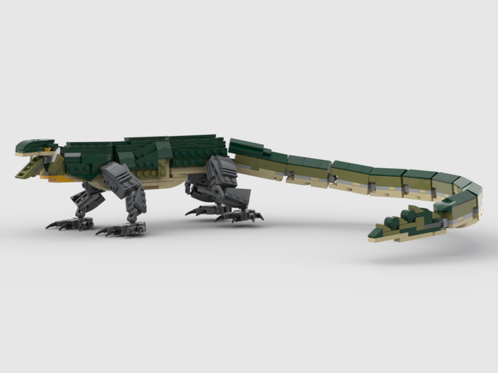 Lego Asian water monitor