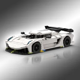 Koenigsegg Jesko (white)