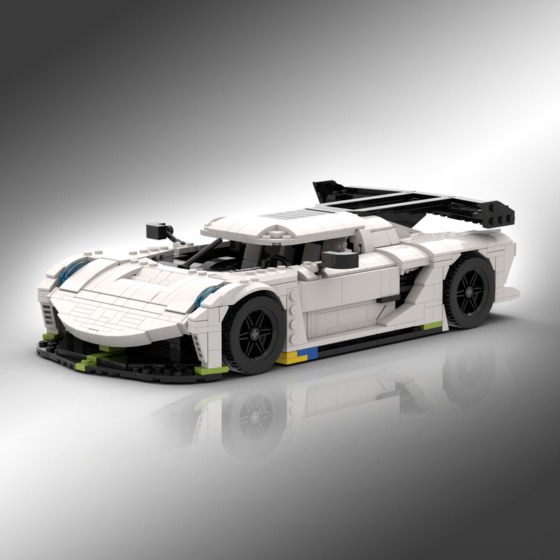 Lego Koenigsegg Jesko (white)