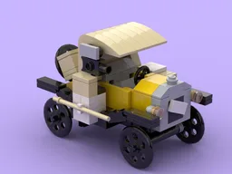 Ford T like in Tintin in Congo
