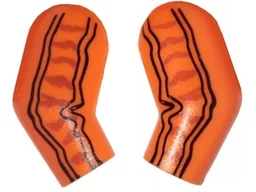 Arm, (Matching Left and Right) Pair with SW Pilot Jacket Pattern / Orange